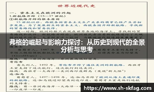 弗格的崛起与影响力探讨：从历史到现代的全景分析与思考